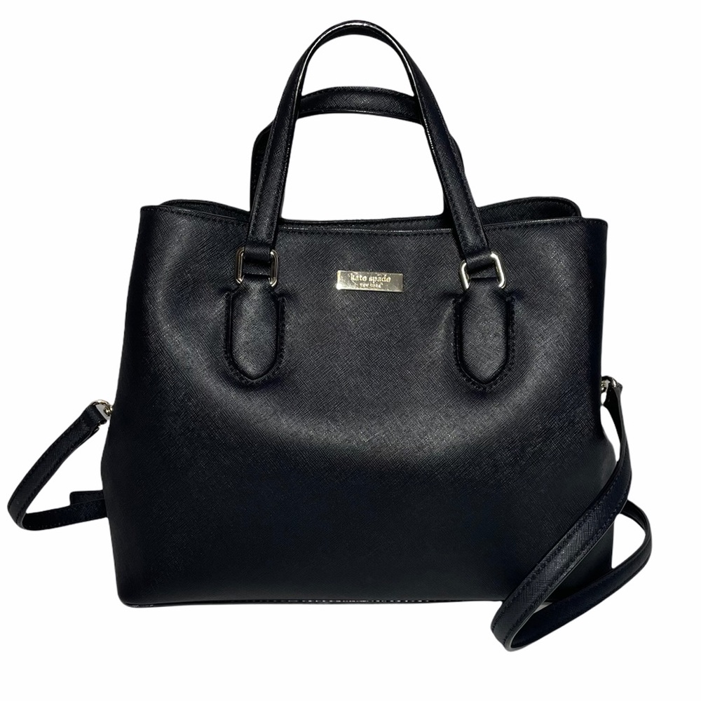 Kate Spade Purse New York Evangelie Laurel Way Satchel Handbag Saffiano Leather